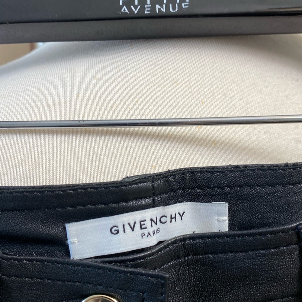 Authentic Givenchy Genuine Leather & Suede pants, Excellent Condition. - Picture 1 of 13